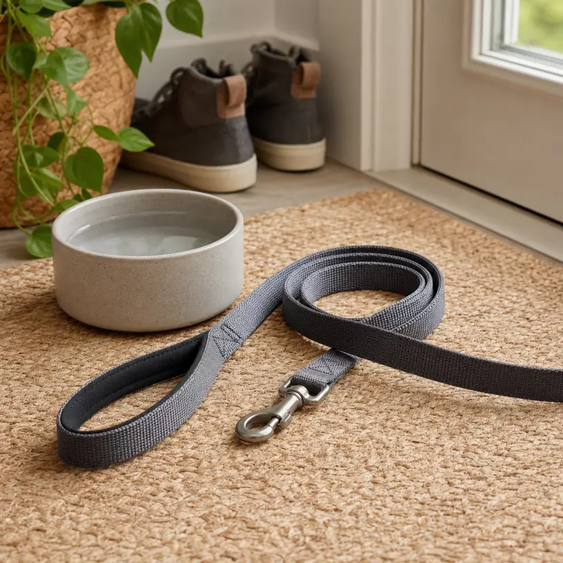 Illustrative image of a generic dog leash for an everyday walking guide