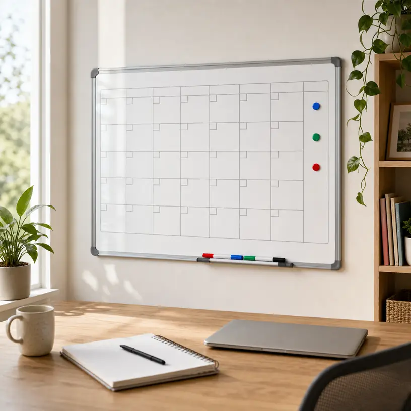 Illustrative image for a dry-erase wall calendar buying guide