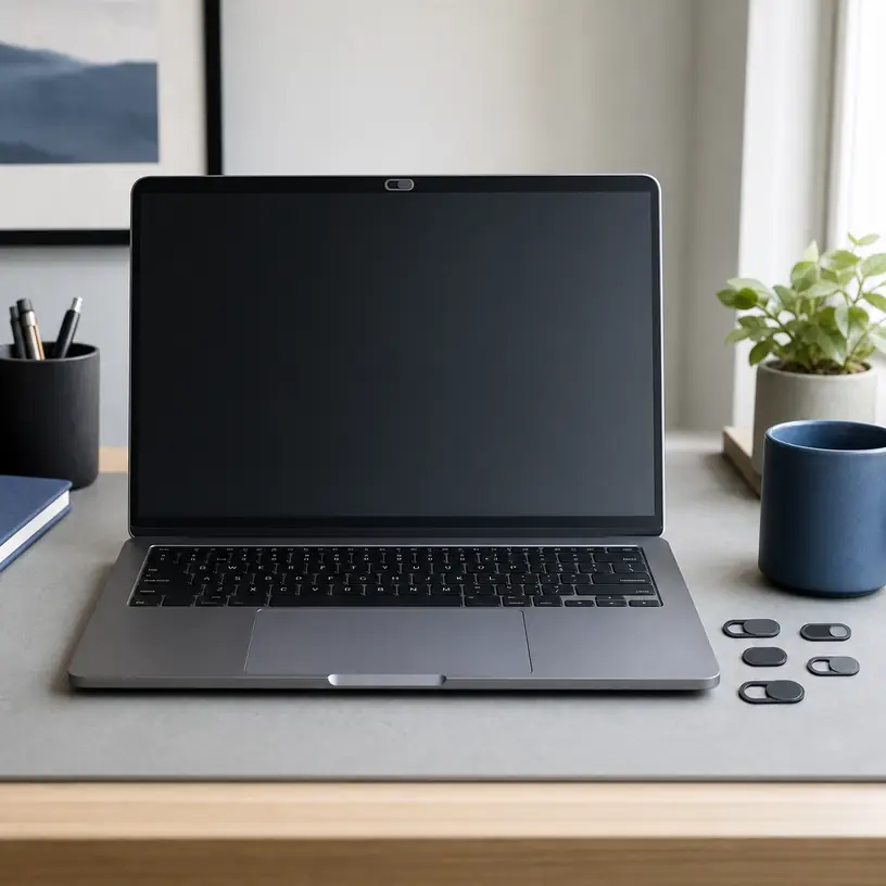Illustrative image for a laptop webcam privacy cover buying guide